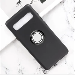 For Samsung Galaxy S10 5G Back Ring Holder Bracket Phone Case Cover TPU Soft Silicone On SM-G977U, SM-G977N, SM-G977B, SM-G9770