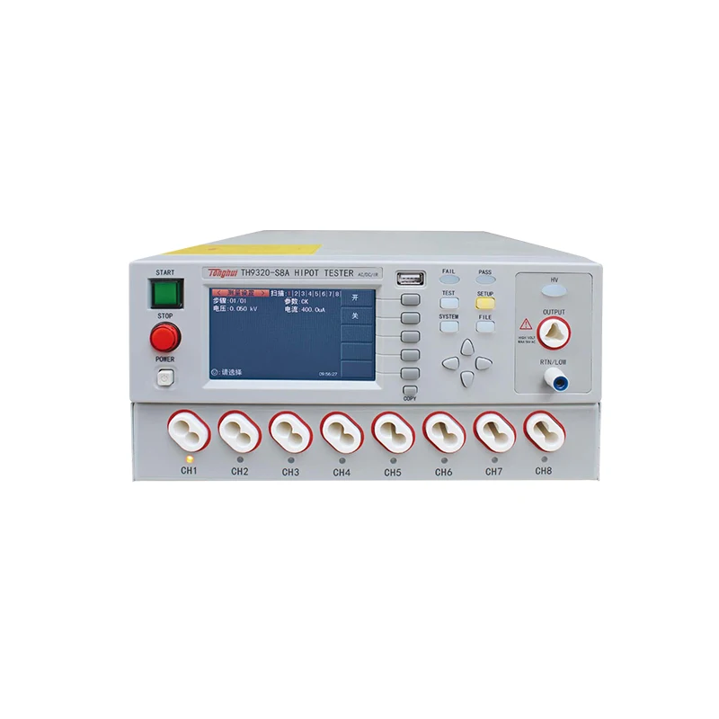 TH9320-S8A AC&DC Hipot Tester with Contact Check Function