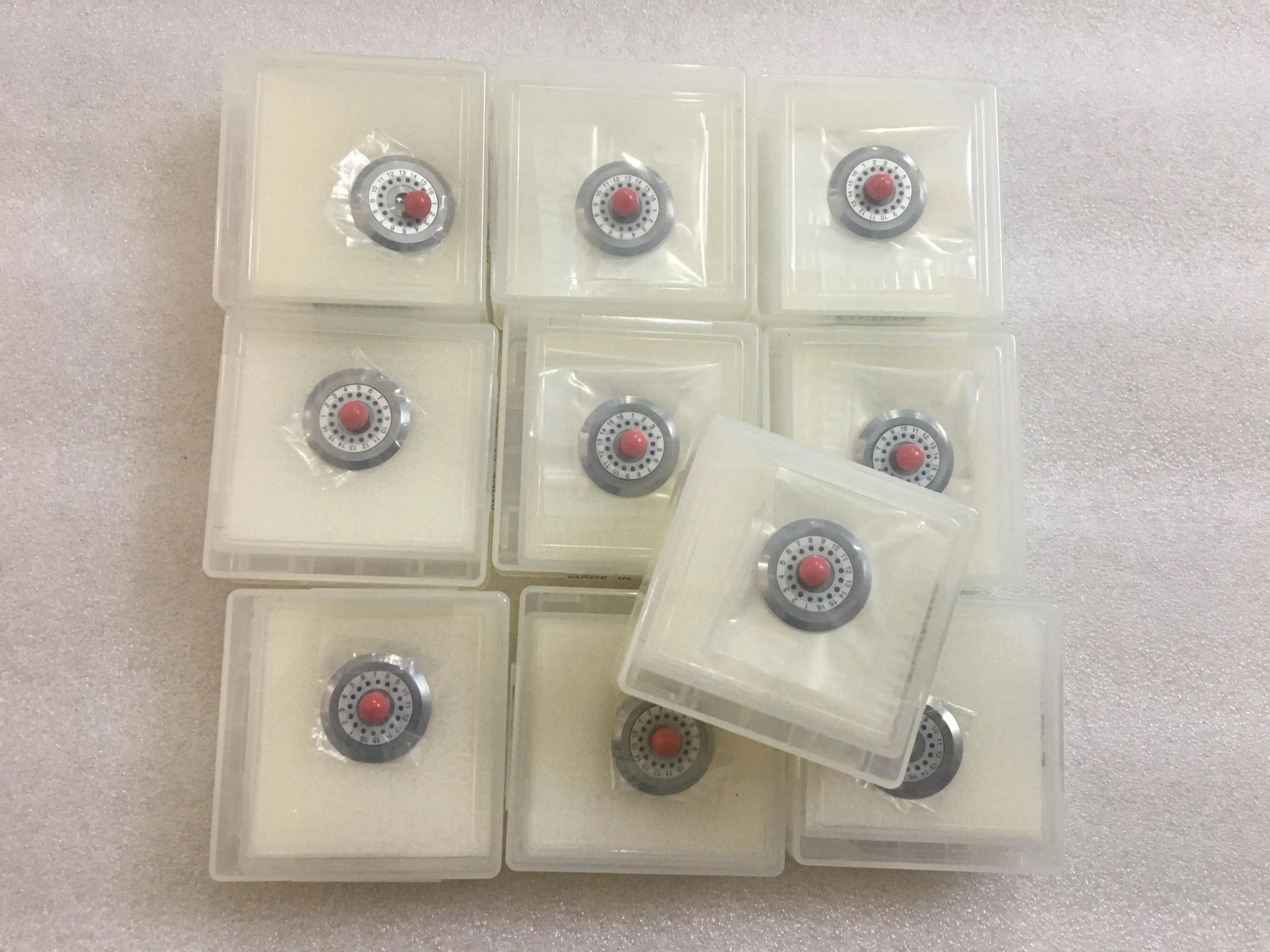 شحن مجاني 1 قطعة الأصلي CT-30 CT-20 CT-30A الألياف الساطور استبدال شفرة CB-16 الألياف البصرية الساطور شفرة #2