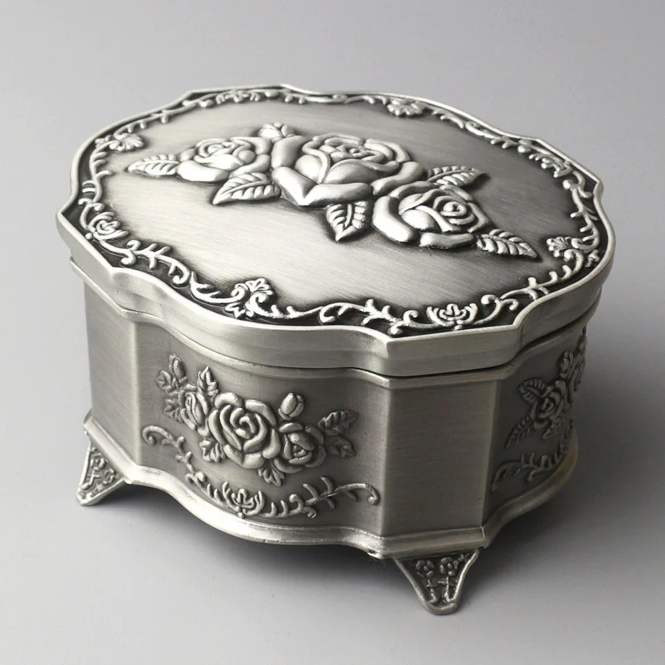 

Emboss Alloy Metal Music Box Wind Up and Golden Movement You Are My Sunshine For Frends Girl and Children Birthday Gift
