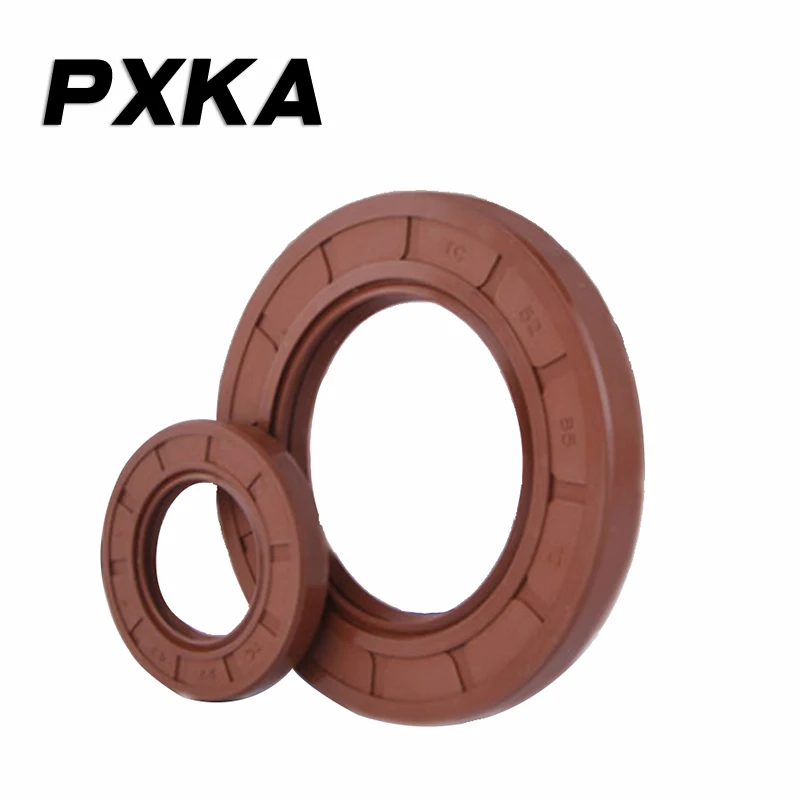 2PCS FKM FPM FR Oil Resistant Fluorine Rubber Skeleton Oil Seal 8X14X5/8X15X5/8X16X5/8X16X7/8X16X8/8X18X5/8X18X7/8X20X6/8X20X7/