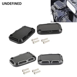 Motorcycle Brake Reservoir Master Cylinder Cover Front Rear For Harley Touring Electra Street Glide Road King FLH V-Rod VRSCA