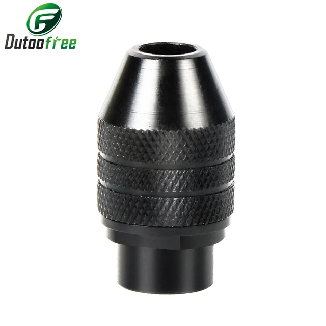 1 szt. Bezkluczykowy uchwyt wiertarski do narzędzi obrotowych dremel akcesoria dremel 0.5-3.2mm mini uchwyty wiertarskie adapter do elastycznego wału wiertarskiego