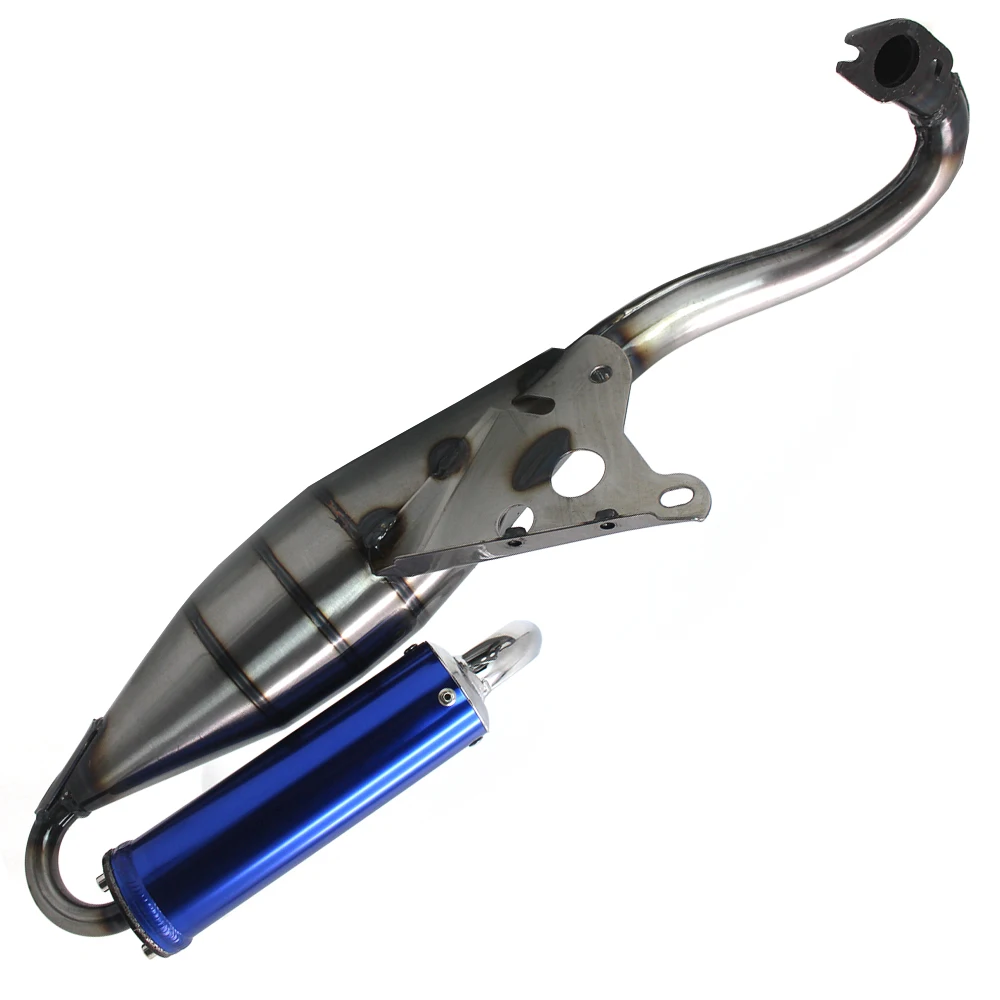 Motorcycle Exhaust Pipe and Muffler System for Yamaha JOG50 3KJ,3RY,4JP,4LV JOG50 JOG90 ZR EVO