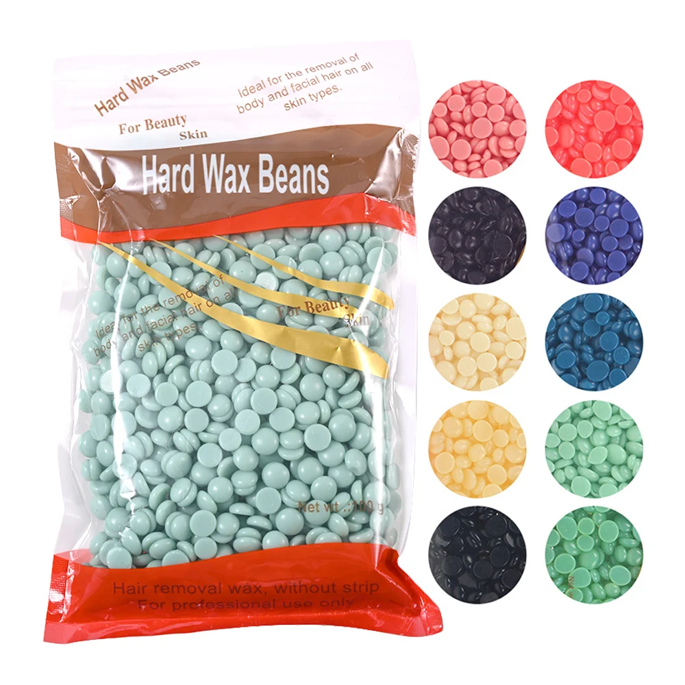 100g/Pack Wax Beans Depilatory Hot Film Wax Pellet  Removing Bikini Face Hair Legs Unisex Hair Removal