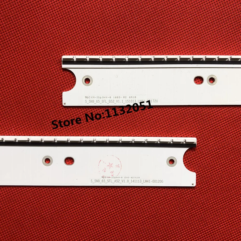 شريط LED لـ UE65JS8500 UN65JS9000 UE65JS9000 UE65JS9500 UA65JS9800 UN65JS850 UE65JS9505 S_5N9_65_SFL_A52 B52