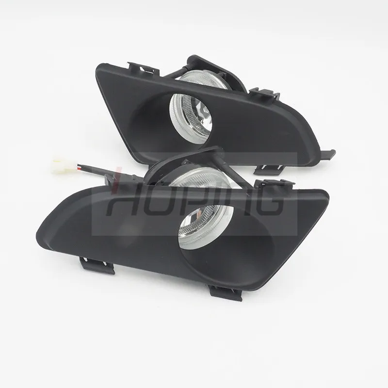 Hopeing 1 مجموعة المصد الأمامي الضباب الخفيف مصباح الضباب فوجليت تعديل مجموعة لمازدا 6 سيدان GG1 2003 2004 2005