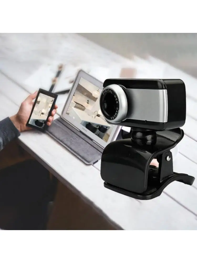 USB Webcam Built-in Microphone Computer Live Broadcast Camera Business Office Video Conference Home Video Laptop Clamp Cam