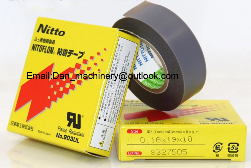 Nitto Denko 903ul 0.18x19x10 giappone Nitto nito"nastro resistente al calore