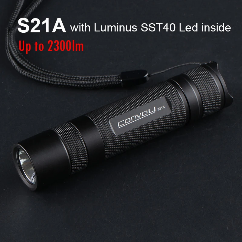 comboio s21a sst40 lanterna led portatil tocha s2 mais mais 21700 versao tactical flash luz 2300lm linterna acampamento caca lampada 01