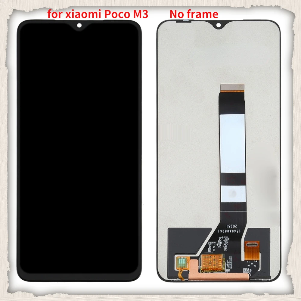 

Original For Xiaomi poco M3 LCD Display Touch Screen Digitizer Assembly M2010J19CG M2010J19CI