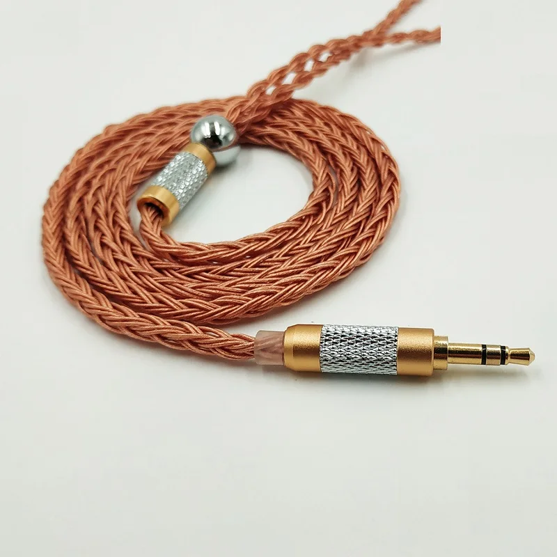 Cable de auriculares de interfaz Mmcx de 0,78 MM y 2 pines, Cable de Audio de alta fidelidad de 0,78mm, para Shure/KZ/TRN /UE /BL03 /BL05