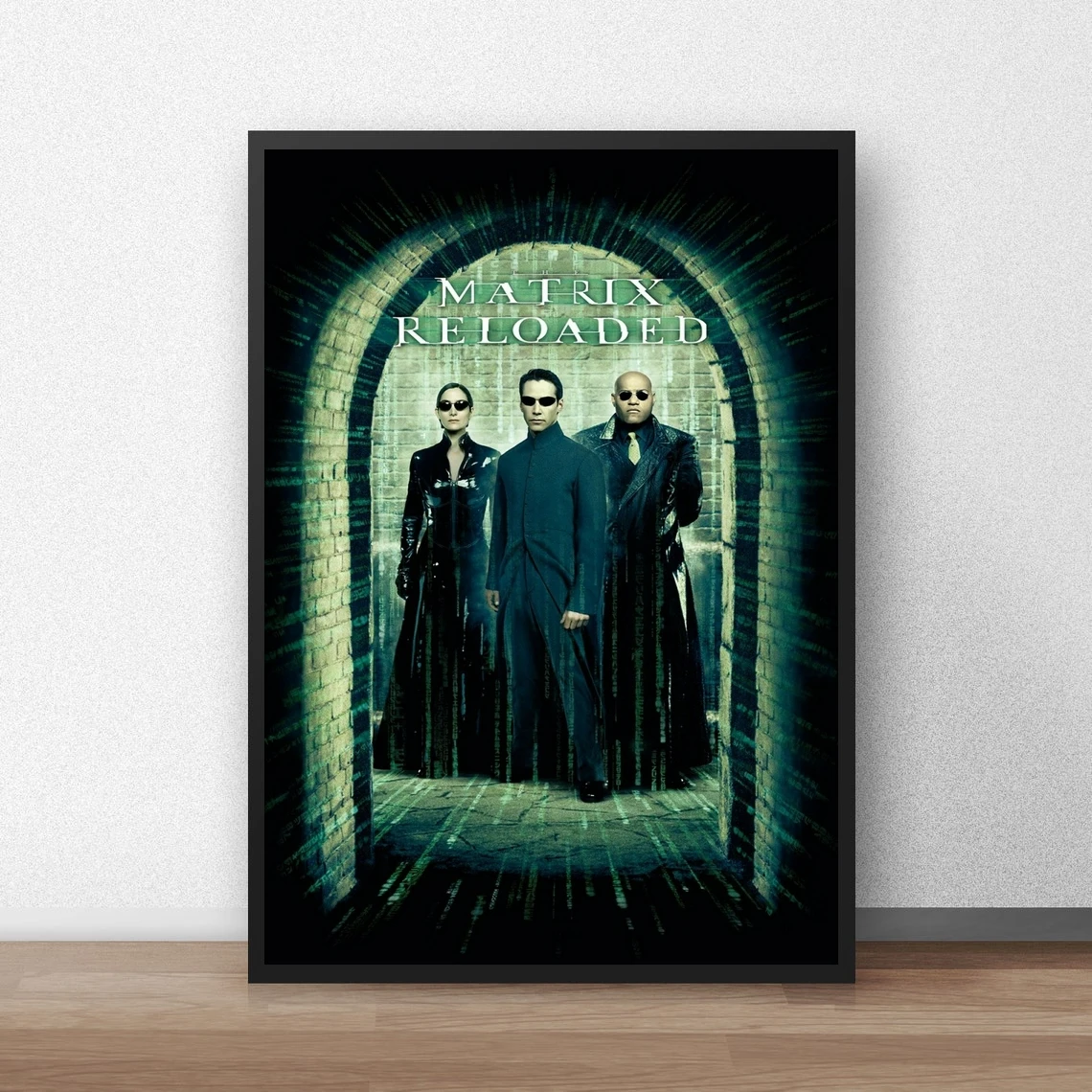 The Matrix Reloaded Movie Poster Canvas Print Home Decoration Wall Painting ( No Frame )