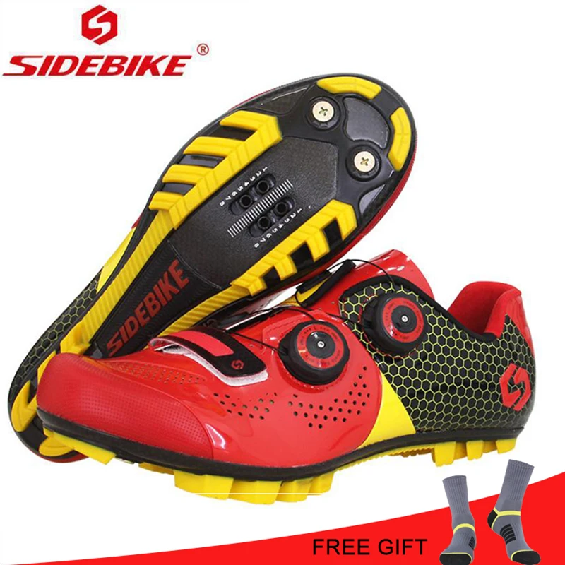 SIDEBIKE Cycling MTB Shoes Men Women Racing Mountain Bike Shoes Bicycle Sneakers Professional Self Locking Shoes Sapatilha