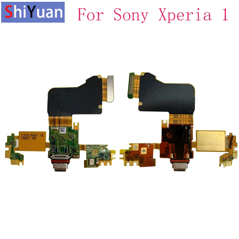 USB Charging Port Flex Cable Connector For Sony Xperia 1 J8110 J8170 J9110 XZ4 Charger Flex Module