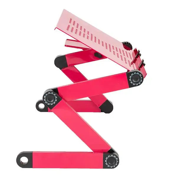 Height Adjustable Portable Foldable Lap Table Stand for Sofa Bed Beside Use Folding Table Laptop Notebook Computer Use in Bed