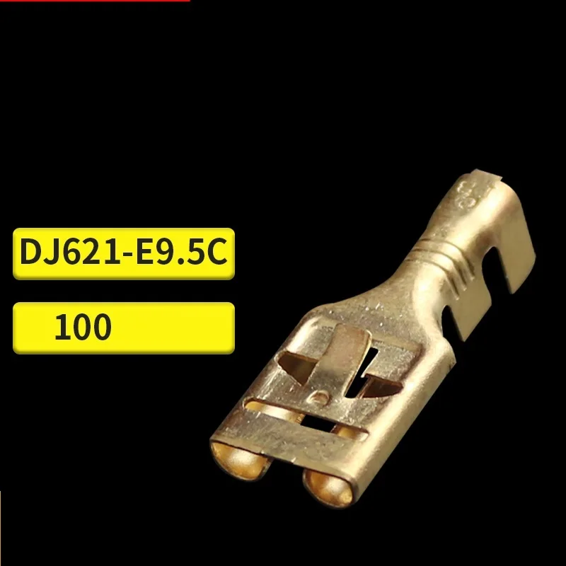 Free shipping 100pcs 9.5mm DJ621-E9.5×1.2C AMP Deutsch connector terminals G255