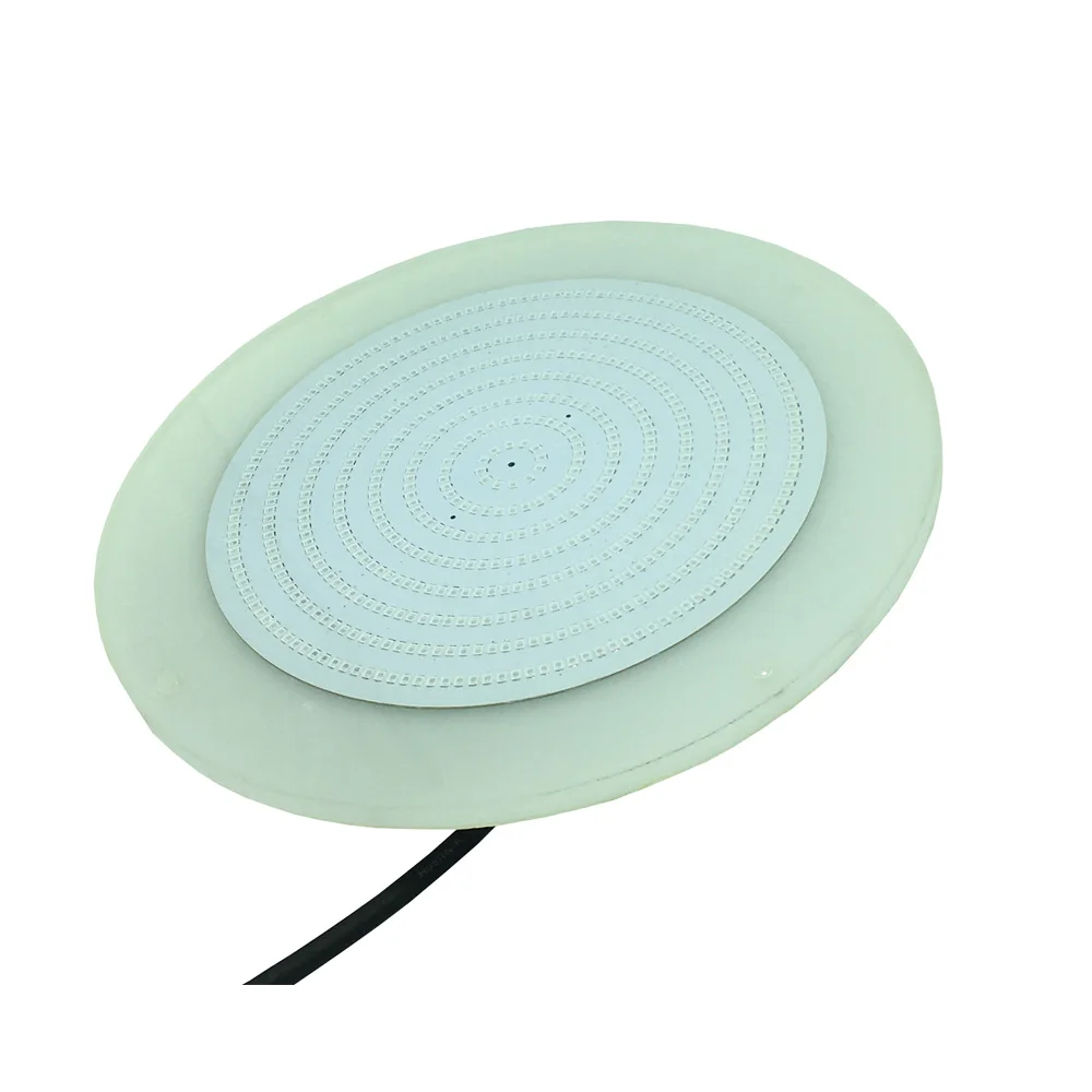 

Swimming Pool Underwater Light 42W RGB Multi Color Synchronouse DC12V Soft Resin Filled Surface Mounting