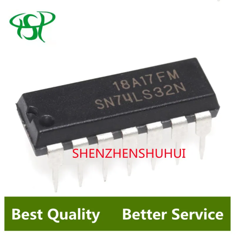 

10PCS SN74LS32N DIP14 SN74LS32 74LS32N 74LS32 DIP Integrated IC