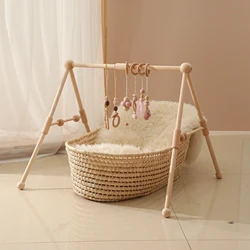 Juguetes de madera para bebé, juego de gimnasio, decoración Ordica para habitación de bebé, juguete sensorial de madera para guardería, regalo, juguetes de lactancia, regalos de ducha, decoración para habitación, juguetes para recién nacidos