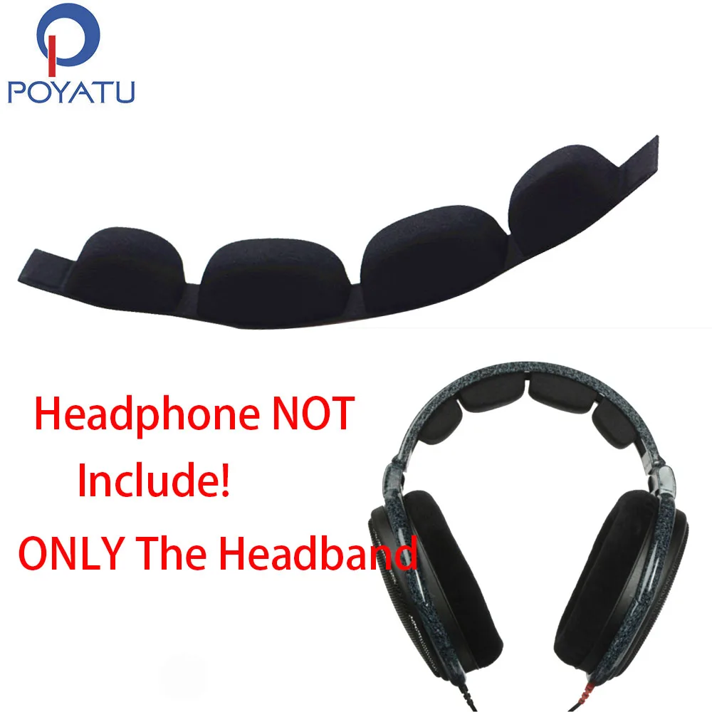 

Повязка на голову POYATU HD650, повязка на голову для наушников Sennheiser HD600 HD581 HD545, сменная повязка на голову, подушка