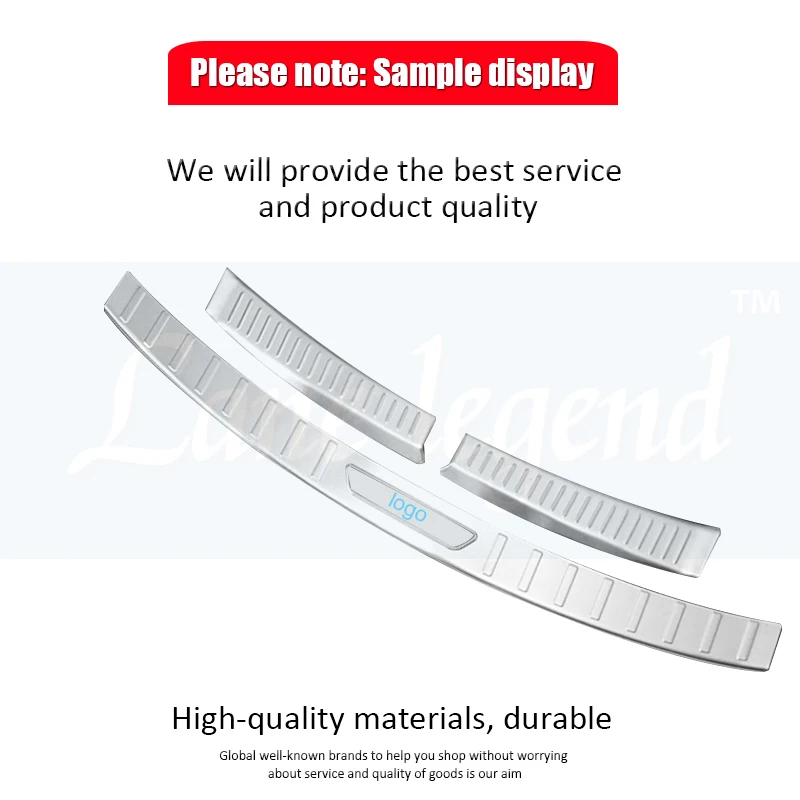 For Mazda CX-5 CX5 2017 2018 2019 2020 2nd generation Rear Bumper Protector Sill Scuff Plate/Door Sill Door Sill Car styling