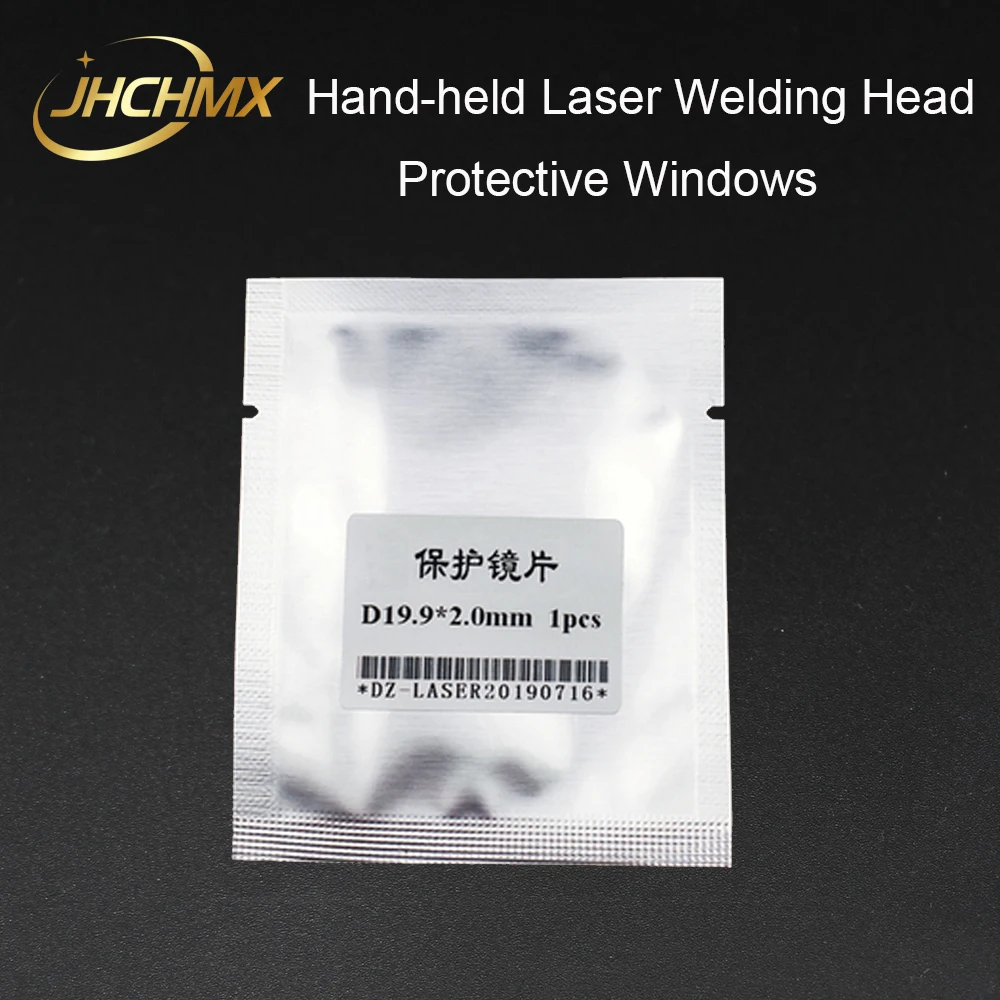 JHCHMX Laser Testa di Saldatura di Protezione Finestre 19.9*2 20*2/3/4 millimetri 1064nm 0-2KW per tenuto In mano di Saldatura Laser di Parti di Macchine