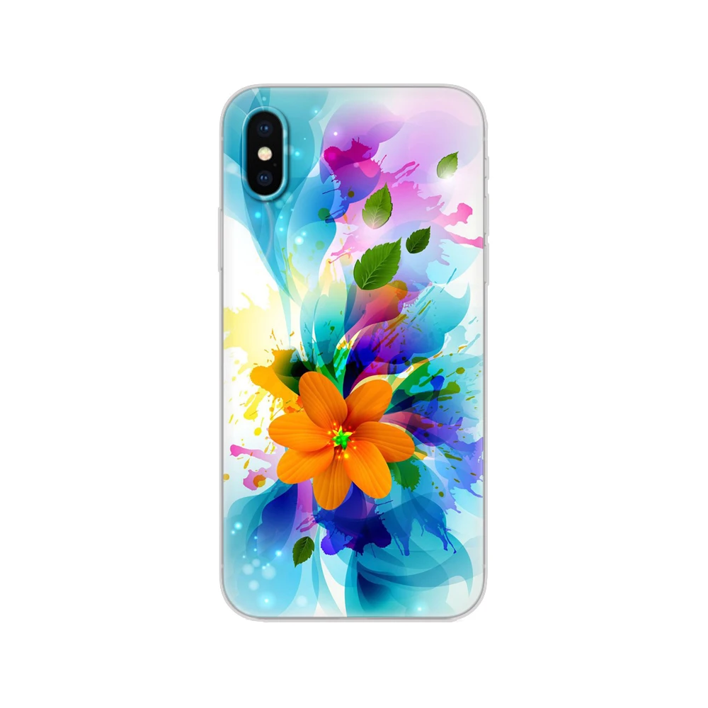 soft Silicone Phone Case For iphone X XS XR 10 Cases for iphone xs max coque etui bumper back cover full 360 protective