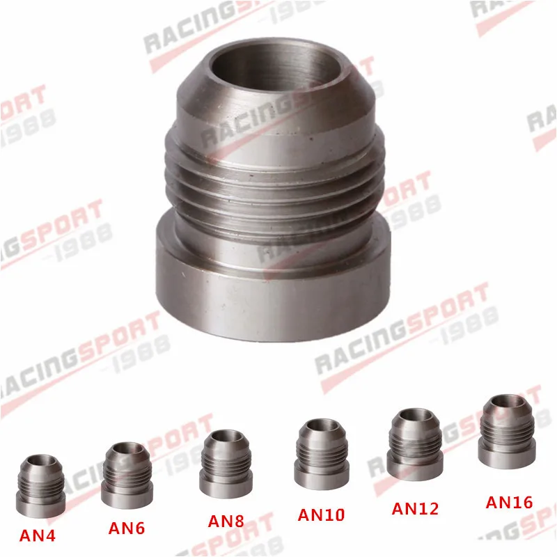 

AN4 AN6 AN8 AN10 AN12 AN16 Male Mild Steel Weld On Fitting Bung