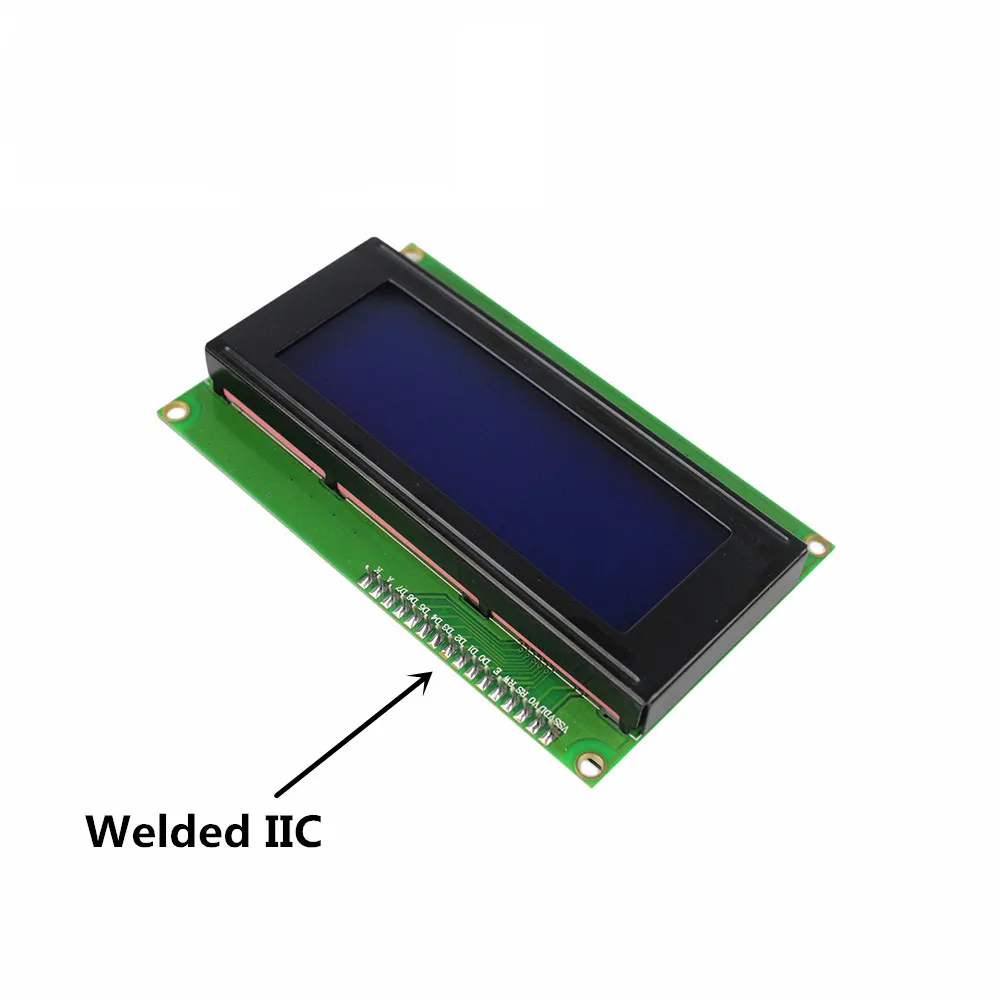 LCD2004 I2C 2004 20x4 2004A Blue/Green Screen SPLC780D AIP31066 Character LCD IIC Serial Interface Adapter Module