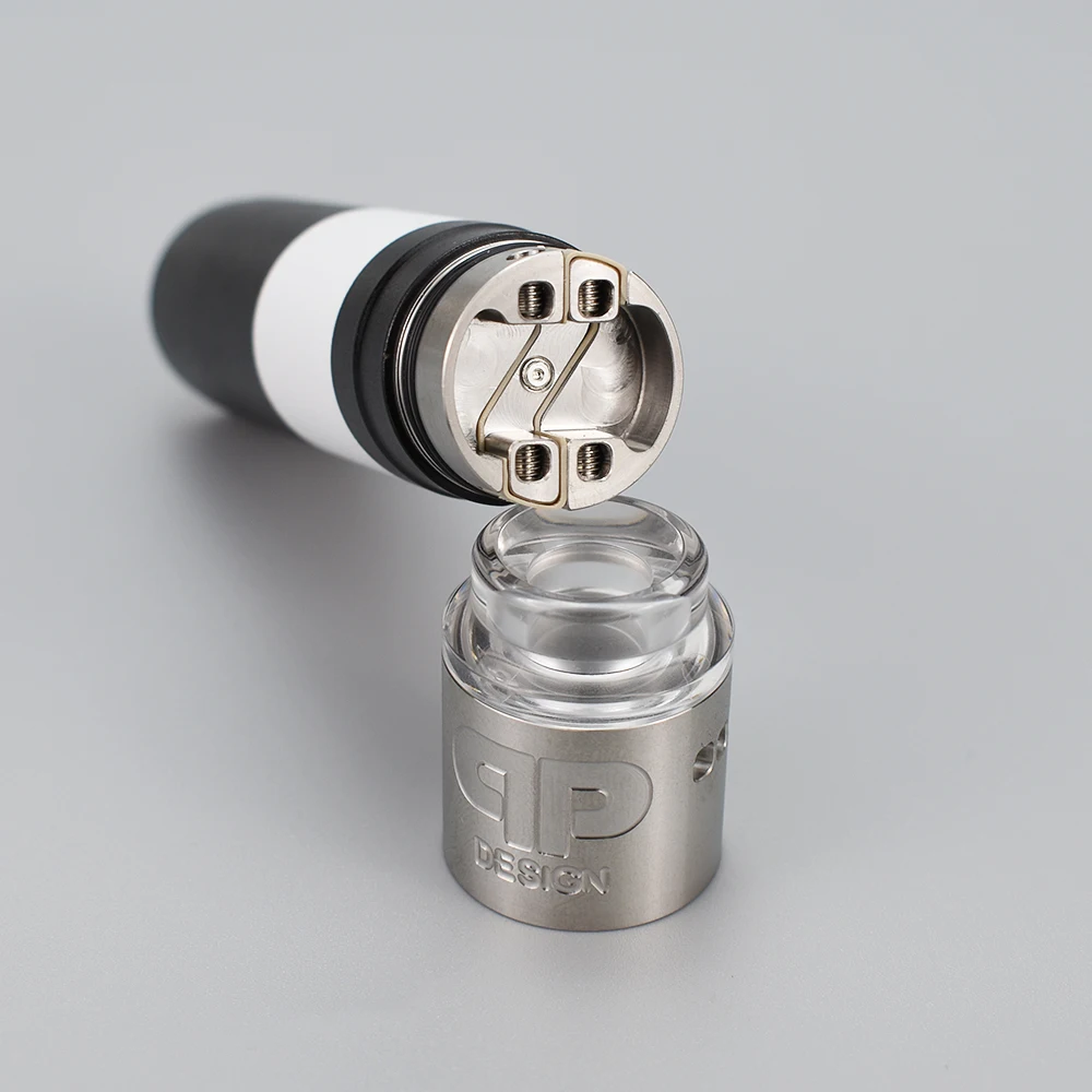 QP KALI V2 RDA 25mm PC PEI steel Material with Squonk BF PIN  Dual Coil Vape Tank 510 Electronic Cigarette Atomizer