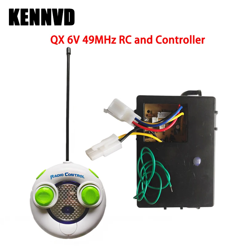 QX7788RX 49MHz QX7822 2.4G Children\'s Electric Vehicle Remote Control Receiver, Hots Ride On Car Parts