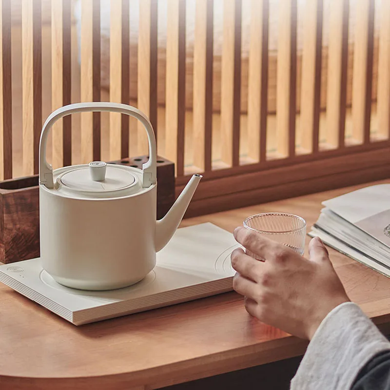 New Thermal Insulation Electric Water Tea Kettle 1000W Stainless Steel Water Boiler Healthy Pot Household Kitchen Appliances