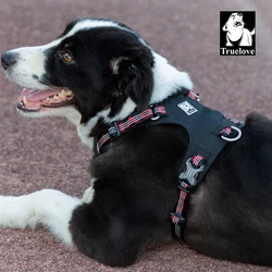 TRUELOVE Pet Harness Vest Cloth for Big Medium Small Dog Cotton with 3M Reflection for All Season TLH6282