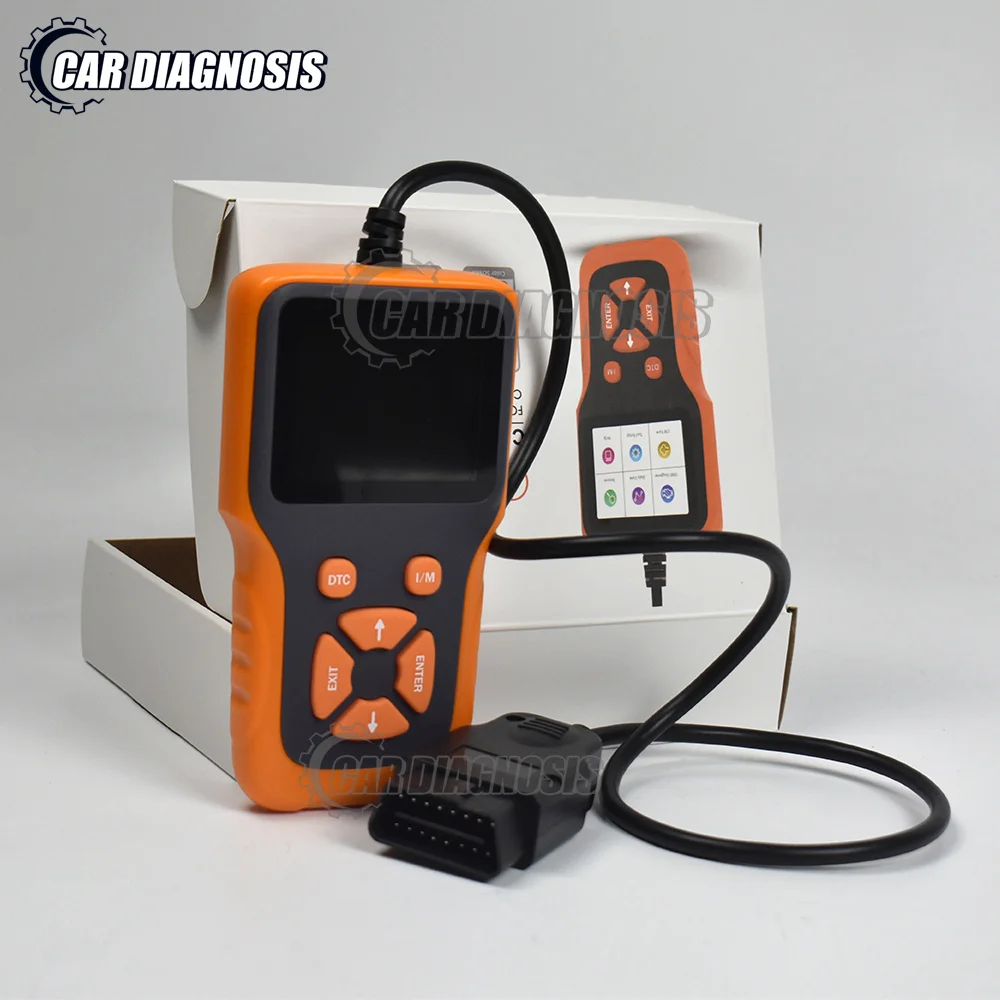 Real-time Data Stream I/M Emission Detection Data Y09 Car OBDII Diagnostic Engine Code Reader