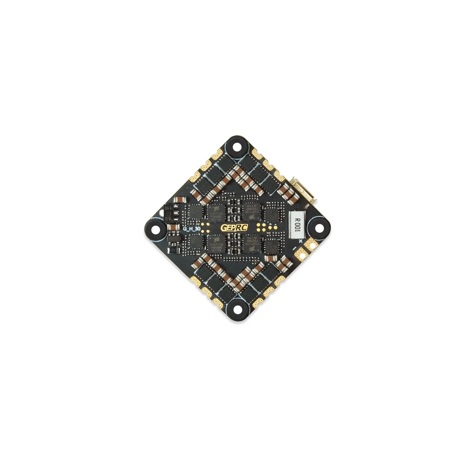 GEPRC GEP-F411-35A AIO F411 Flight Controller 35A ESC Support 2-6S All-In-One Stack GEP-F4-35A-AIO For RC FPV Racing Drone