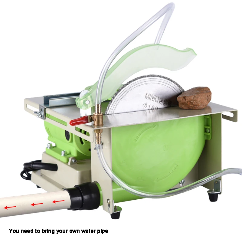 Pulidora de talla para carpintería, torno de pulido de piedra de joyería, conjunto de máquina de corte de molienda, Kit de herramientas de amoladora eléctrica de 1380W y 220V
