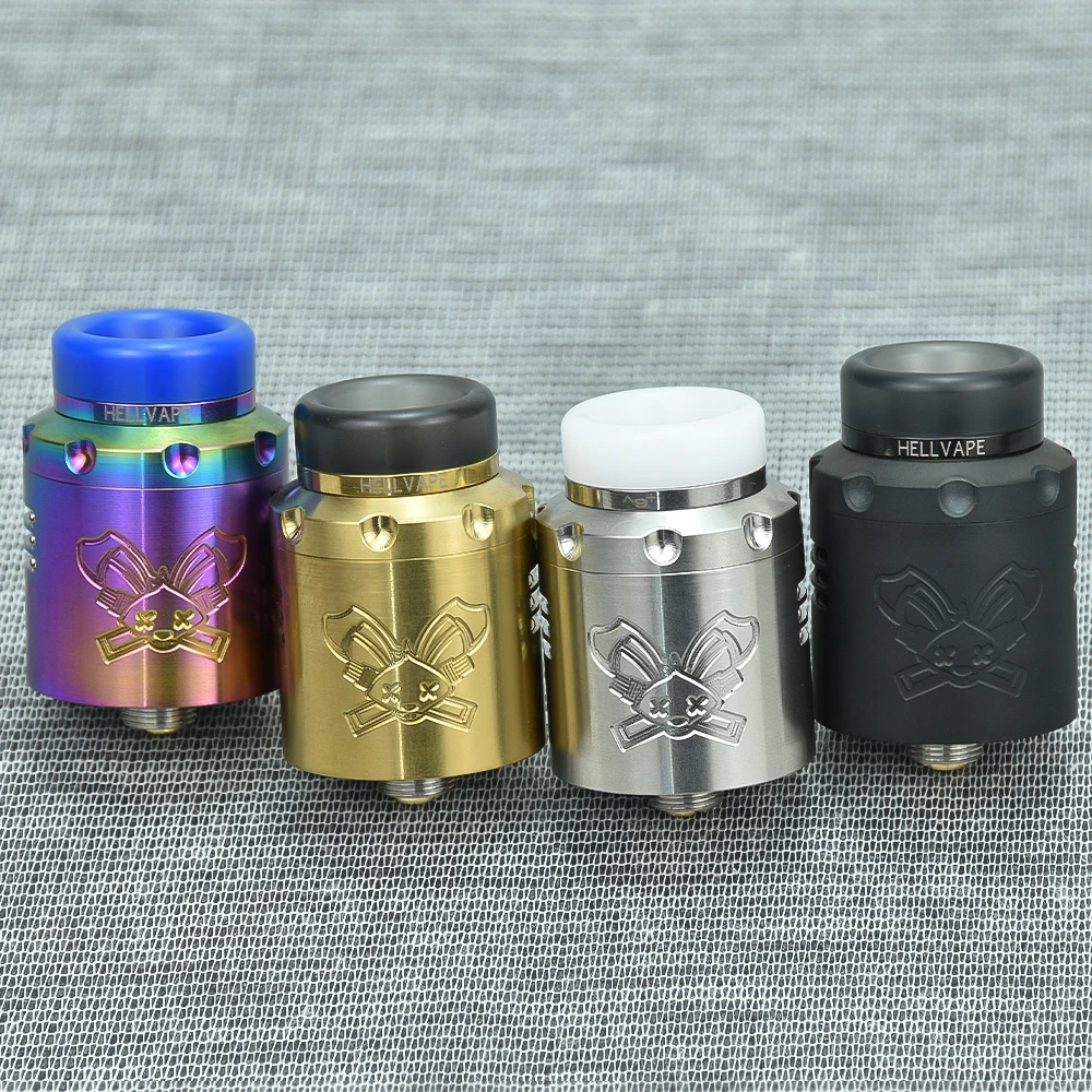 Vape Tank Dead Rabbit 3 RDA 316 SS airflow intake adjustable Rebuildable DL Vaporizer Rebuild Single/Dual Coil Atomizer