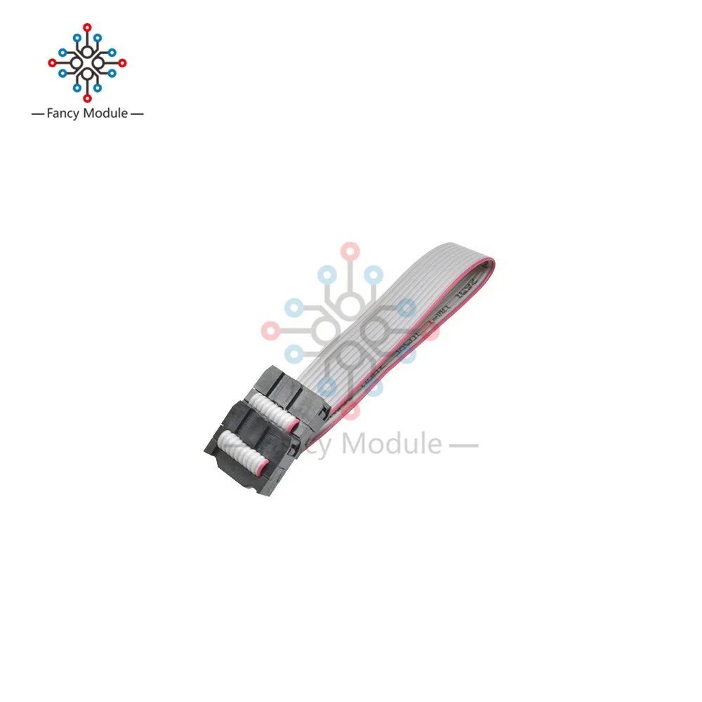 Diymore C8051F Emulator programator pobierania JTAG/C2 U-EC6/U-EC5/EC3 Adapter debugowania USB 3.3V-5V C8051F00 C8051F3 z kablem