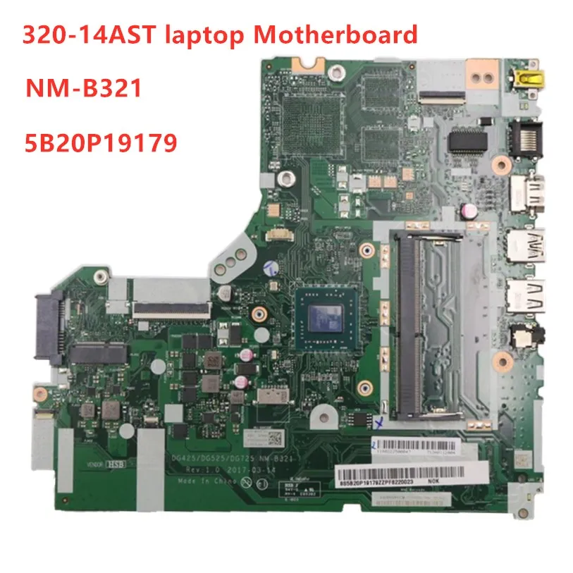 Laptop Motherboard NM-B321 For Lenovo ideapad 320-14AST Mainboard CPU A49120 DDR4 PN: 5B20P19179 100% tested ok