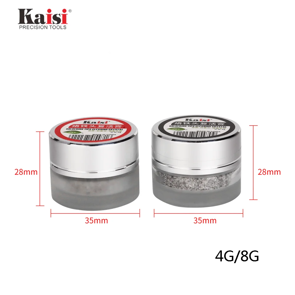 Kaisi Soldering Tips Tinner Refresher Soldering เหล็กออกไซด์สำหรับ Solder Iron Tip Head Resurrection Soldering อุปกรณ์เสริม