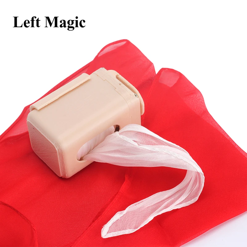 Electric Color Changing Silk Magic Tricks Magician Scarve Conversion Device Magie Stage Illusion Gimmicks Props Mentalism Comedy