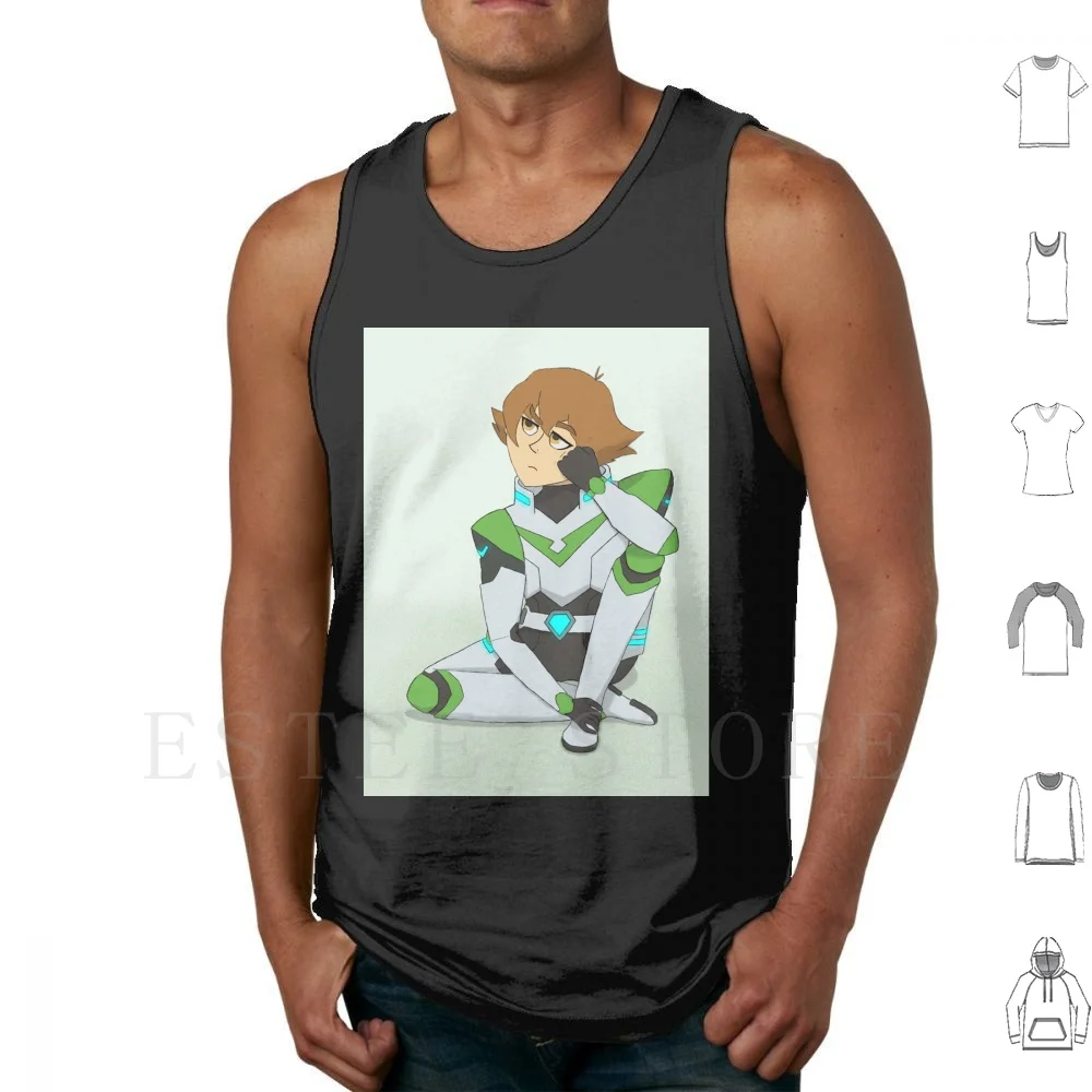 Pidge Is Not Impressed Tank Tops Vest Pidge Katie Holt Pidge Voltron Vld Legendary Green Lion Green Paladin Fanart Bored