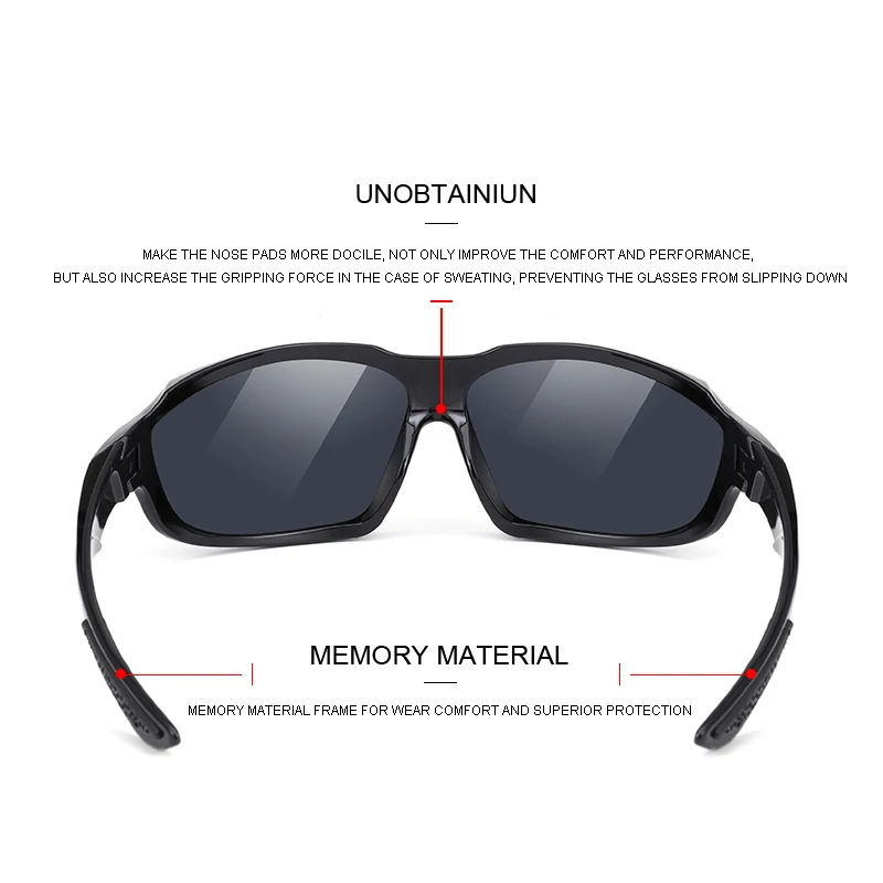 MERRYS DESIGN Men Polarized Outdoor Sports Sunglasses Male Goggles Glasses For Fishing Driving UV400 Protection S9028