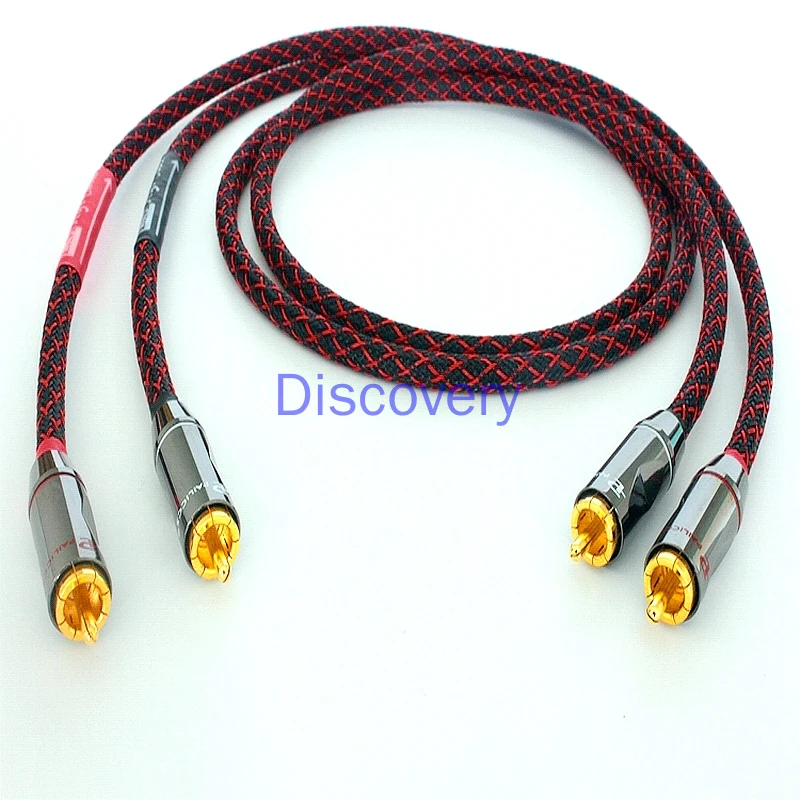 

Fever Audio Cable Double Lotus Audio Signal Cable American RCA Plug