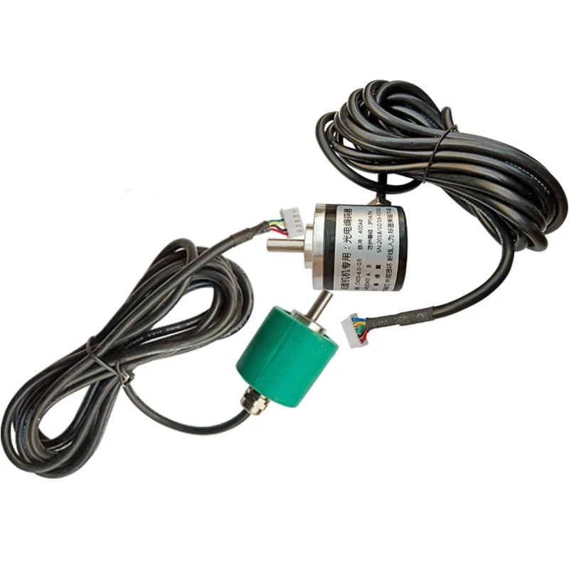 Reinforcement straightener meter counter rotating with hose encoder 400AB pulse 5 wire