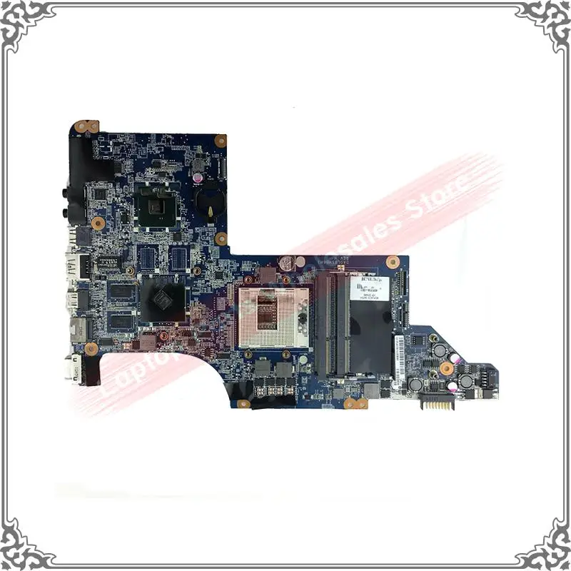 Laptop Fully Tested ok Mainboard For HP Pavilion DV7T DV7-4000 Motherboard DA0LX6MB6H1 605319-001 DDR2 Logic Board