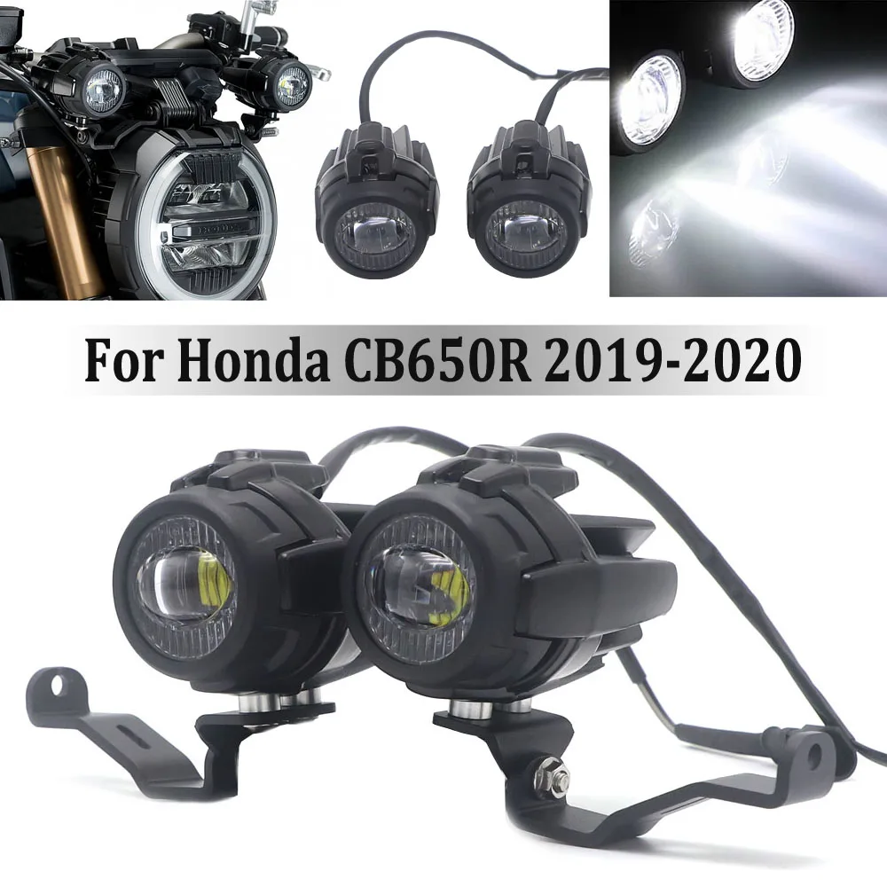 

CB 650R CB650 R Motorcycle Accessories Fog Lights FOR Honda CB650R CB 650 R 2019 2020 LED Auxiliary Fog Light Driving Lamp