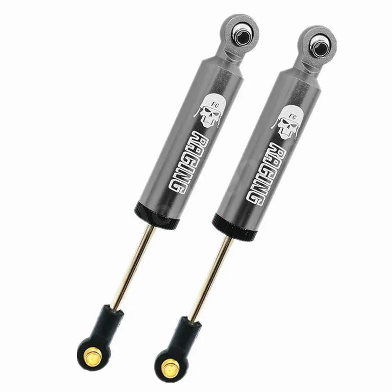 2Pieces Aluminum Oil Suspension Shocks Absorber Internal Spring Dampers 100mm For 1/10 Model Crawler AXIAL SCX10 TRX-4 TRX4 JEEP