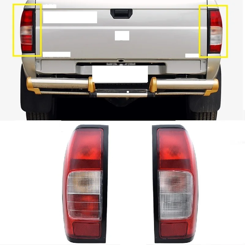 CITYCARAUTO 2ps/set Taillight fit for Navara D22 P27 31 Pickup 1998 1999 2000 2001-04 Rear Lamp Tail Brake Light car accessories